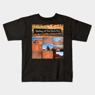 Valley of Fire State Park Nevada poster work A Kids T-Shirt